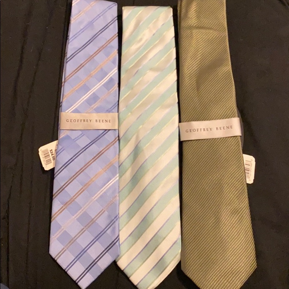 NWT Silk Men’s neckties (Lot of 3)